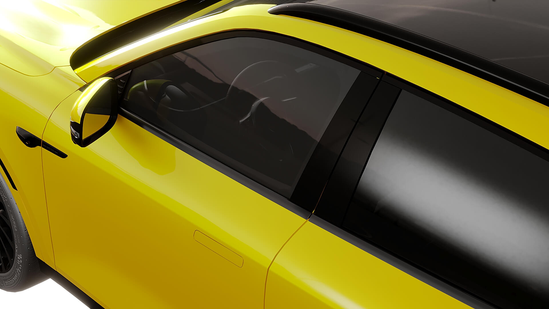 Electric Car Voyah Free 2025 3D Model
