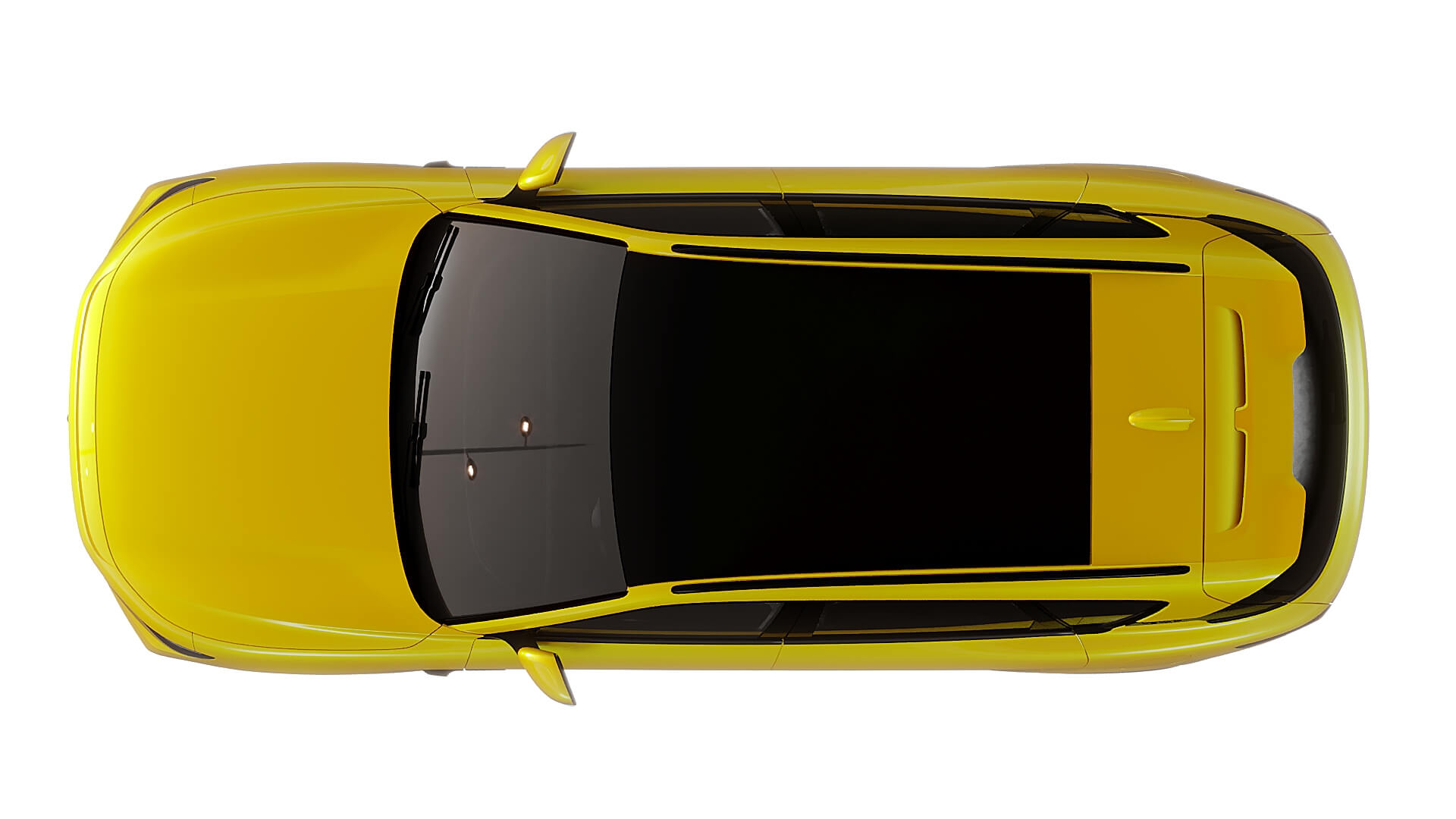 Electric Car Voyah Free 2025 3D Model