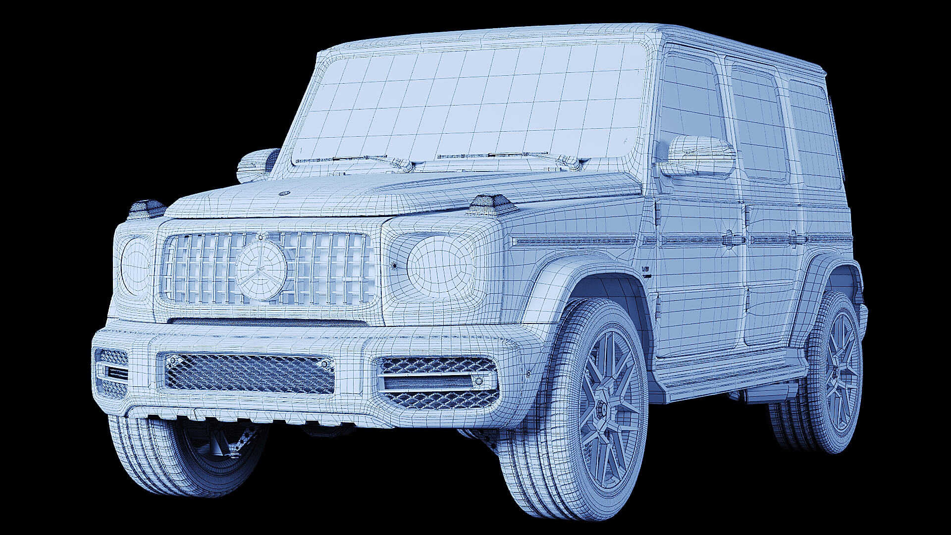 Mercedes-Benz G63 AMG 2019 3D Model
