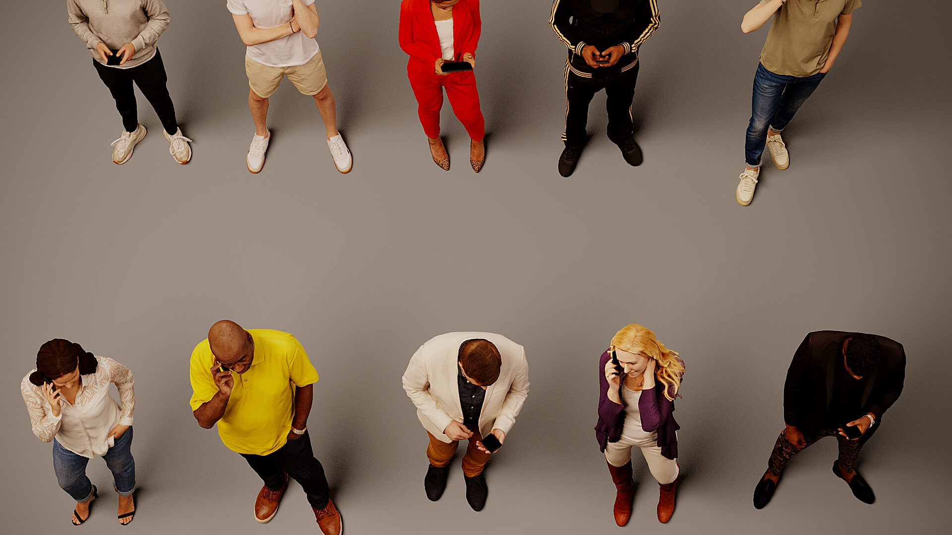Models of People x 10 31 3D Model