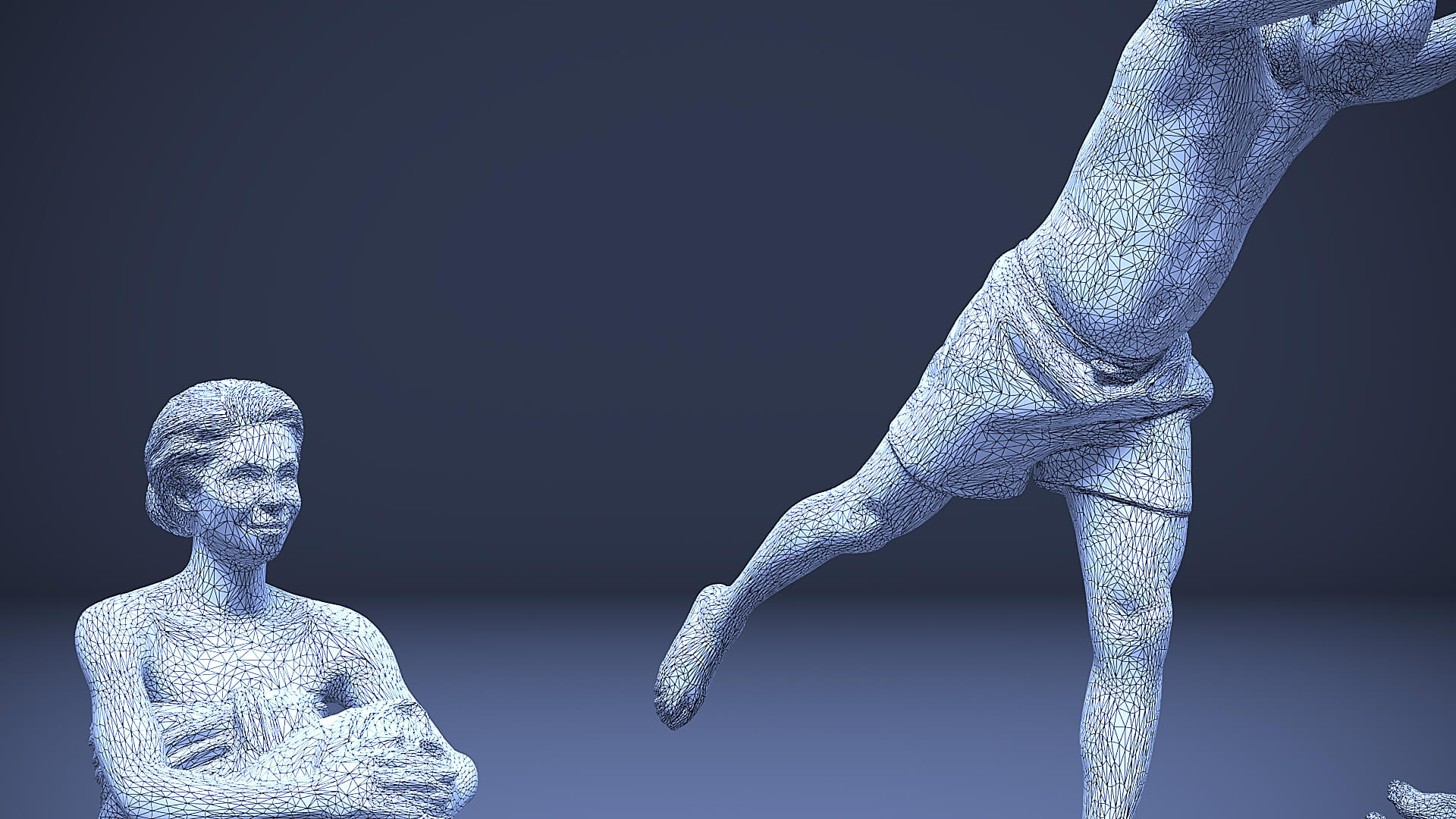 Models of People x 10 32 3D Model