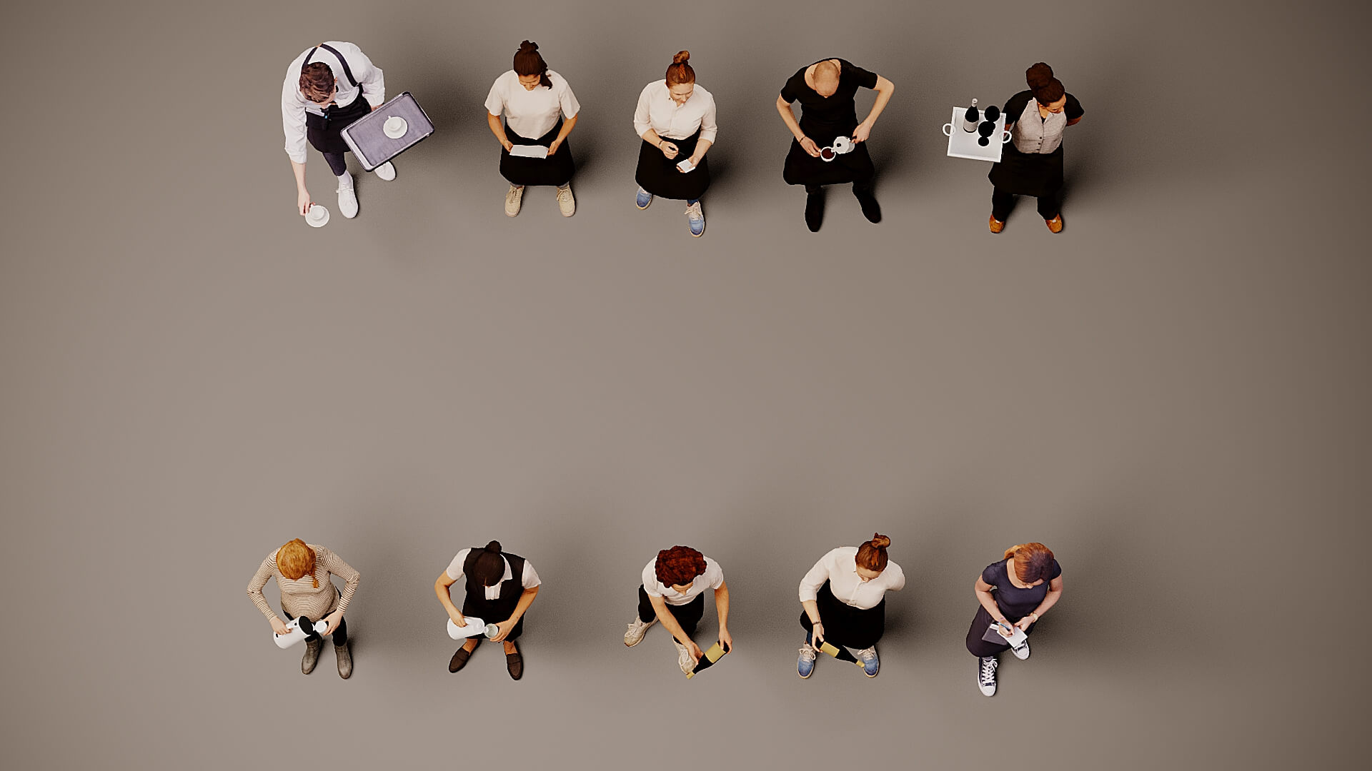 Models of People x 10 33 3D Model