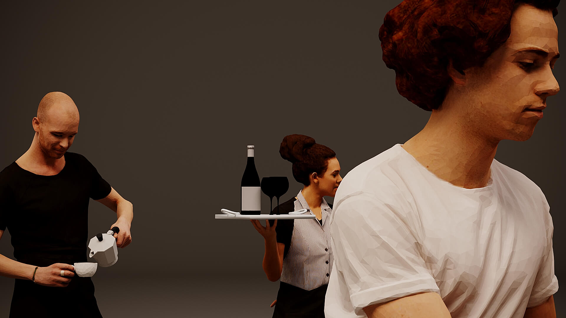 Models of People x 10 33 3D Model