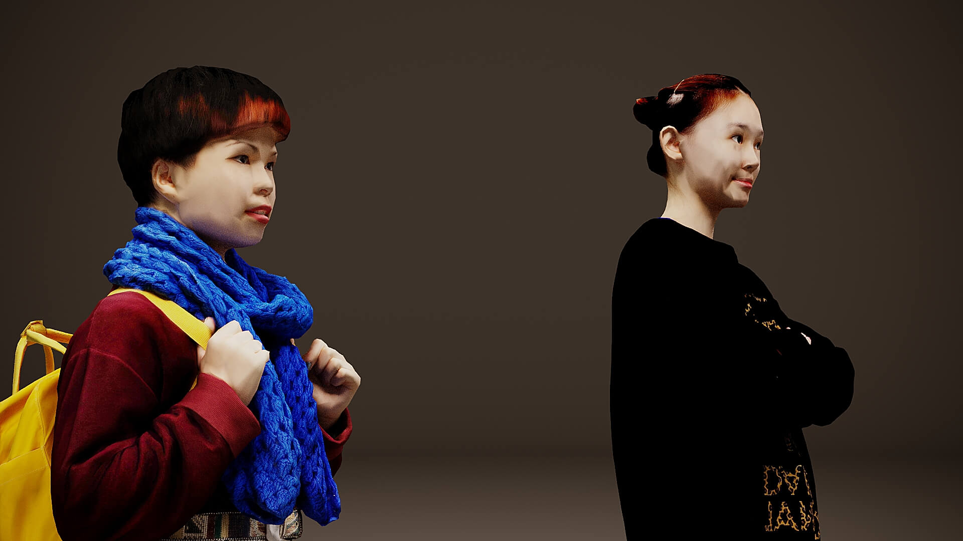 Models of People x 10 34 3D Model
