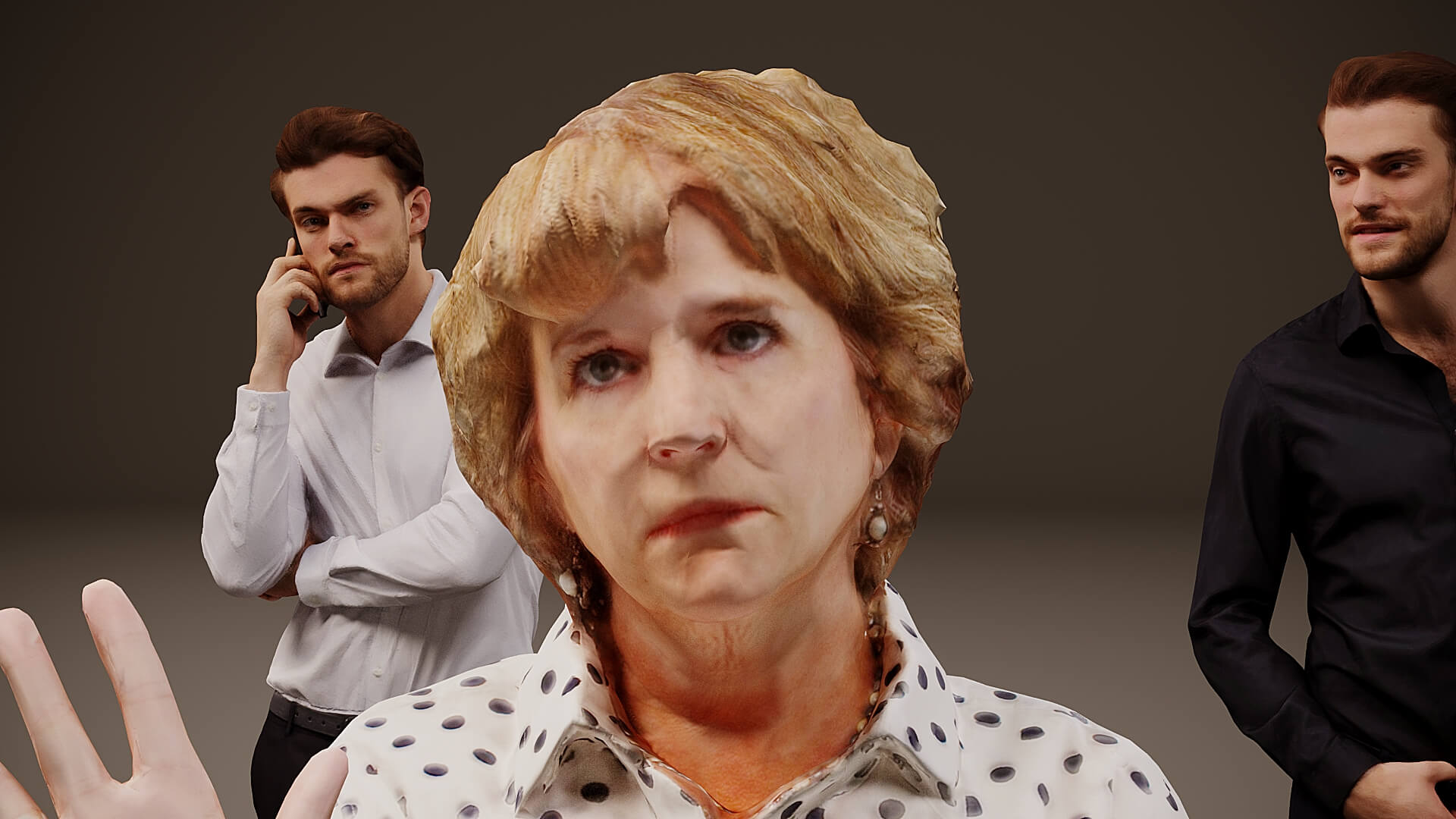 Models of People x 10 35 3D Model