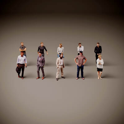 Models of People x 10 35