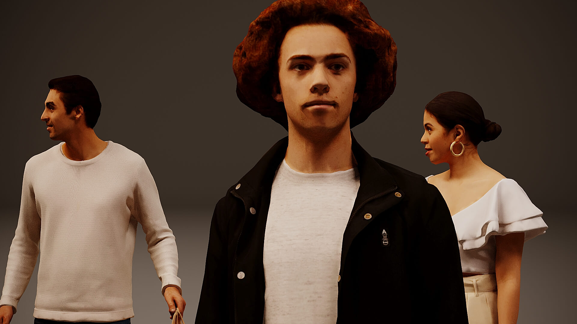 Models of People x 12 3D Model