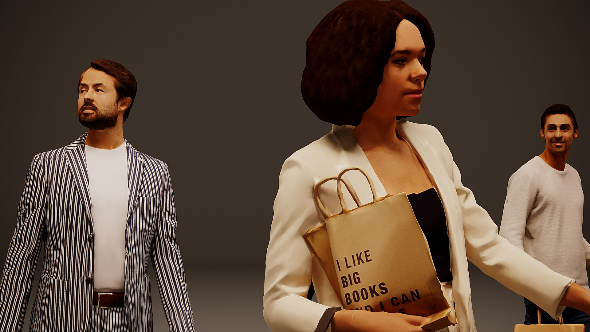 Models of People x 12 3D Model