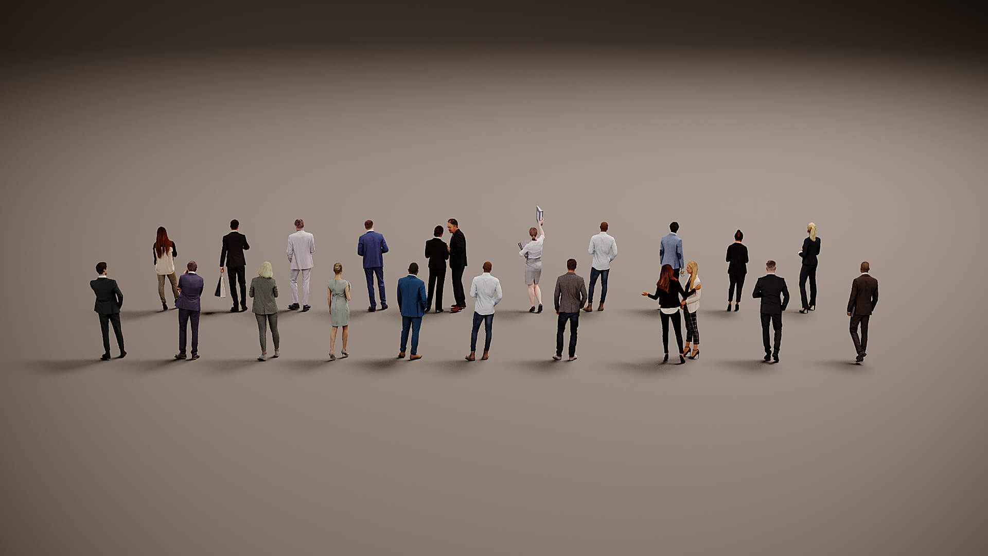 Models of People X 20 07 3D Model