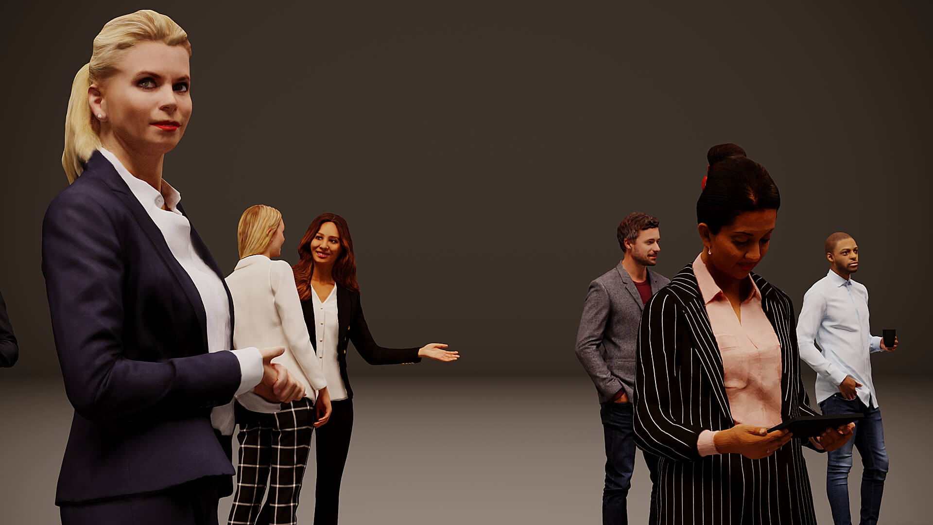 Models of People X 20 07 3D Model