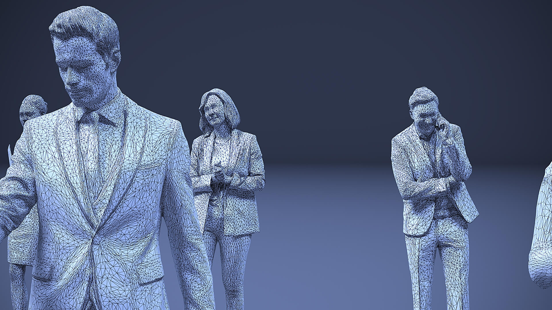 Models of People X 20 07 3D Model