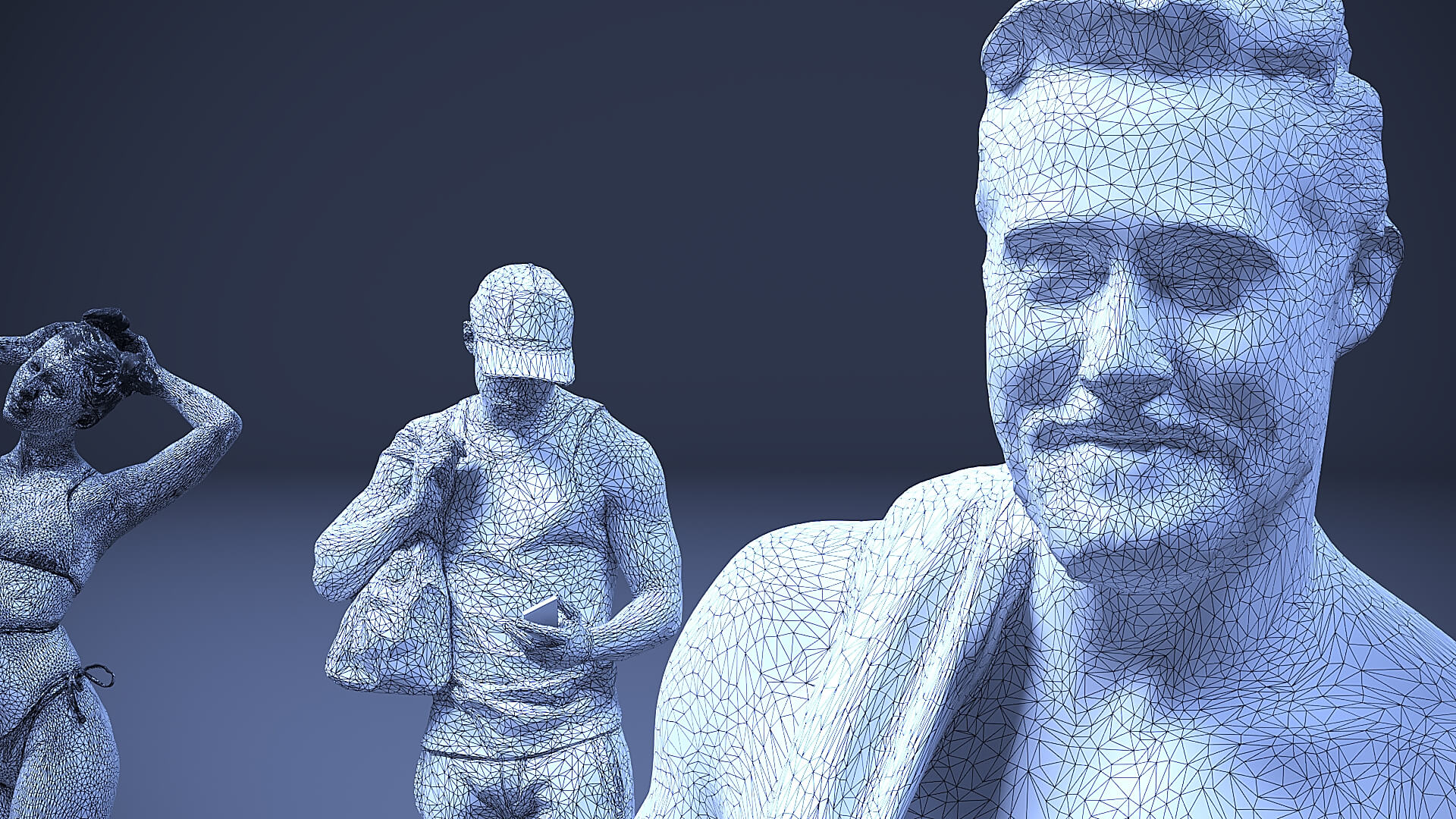 Models of People x 20 43 3D Model