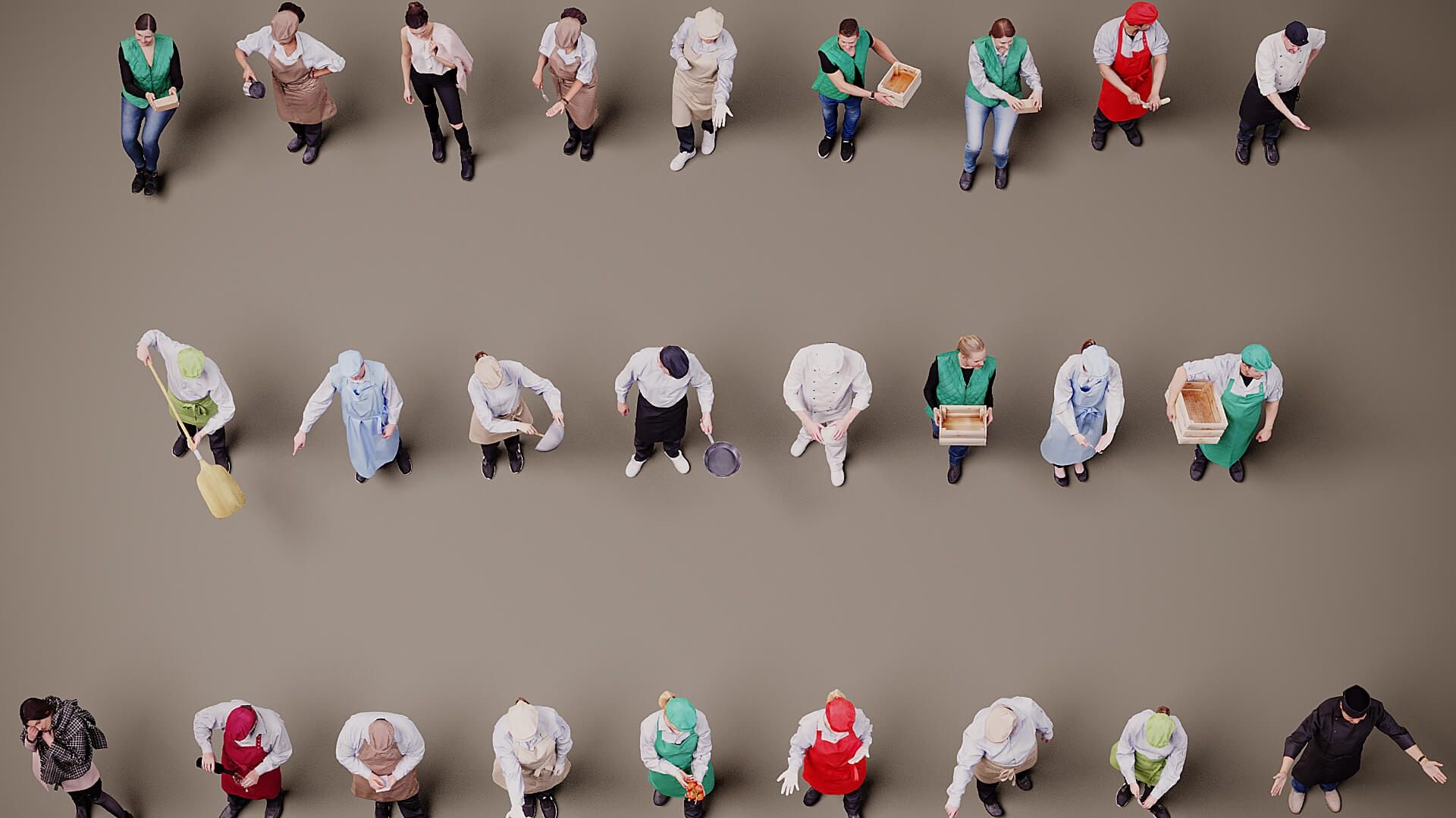 Models of People x 26 3D Model