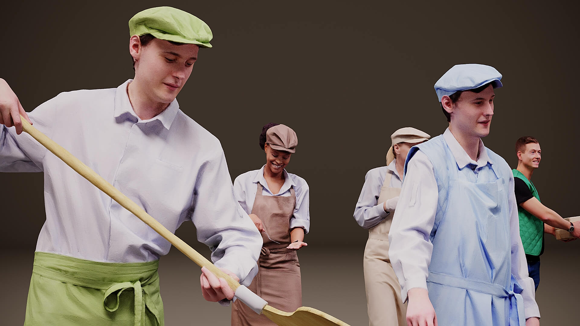 Models of People x 26 3D Model