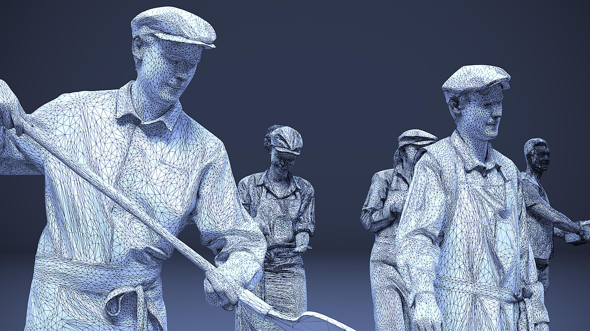 Models of People x 26 3D Model