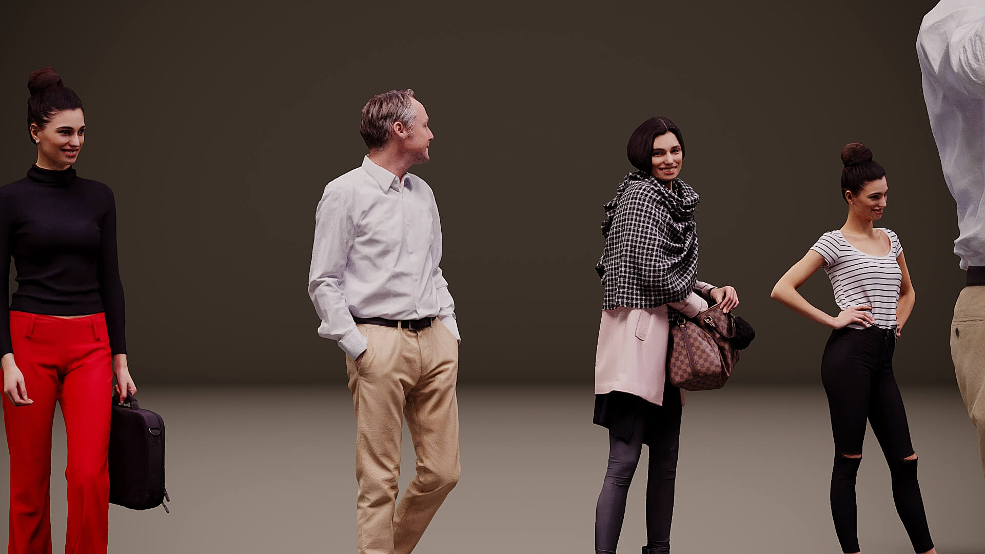 Models of People x 32 3D Model