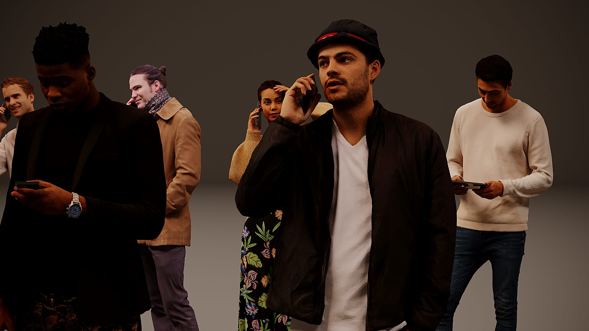 Models of People x 36 3D Model