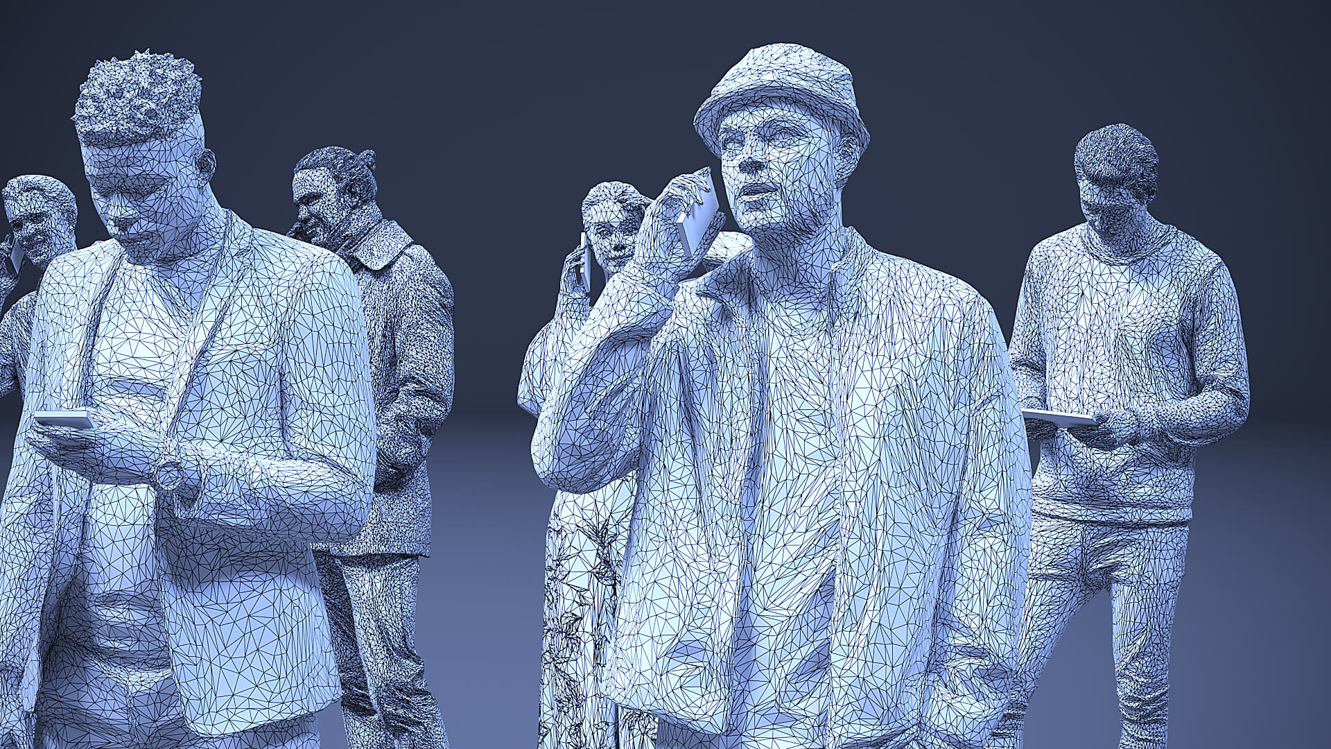 Models of People x 36 3D Model