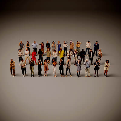 Models of People x 36