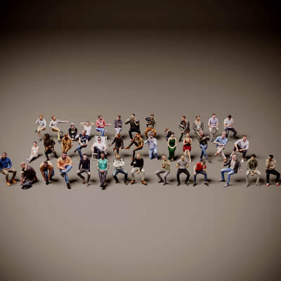 Models of People x 40