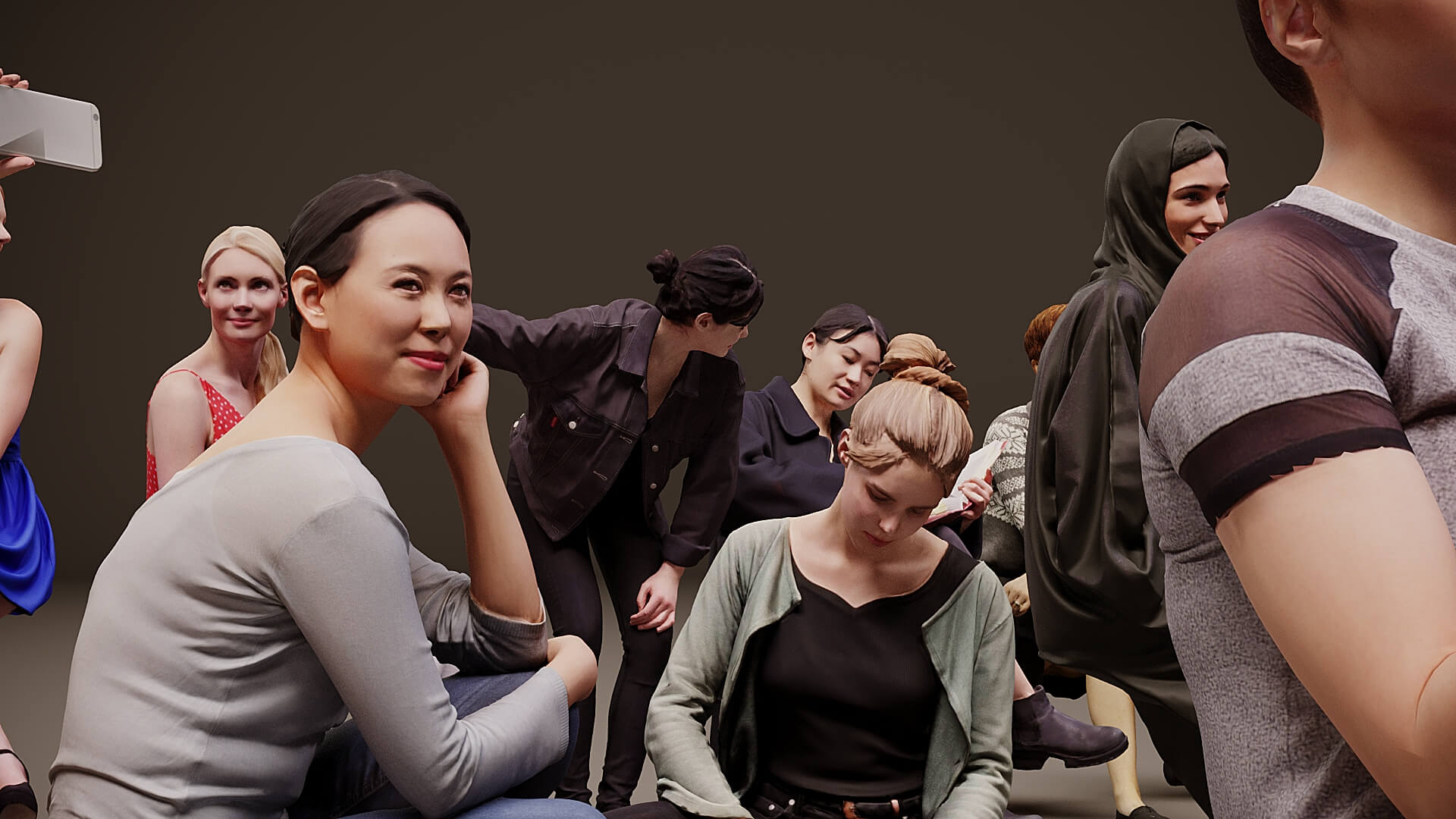 Models of People x 46 3D Model