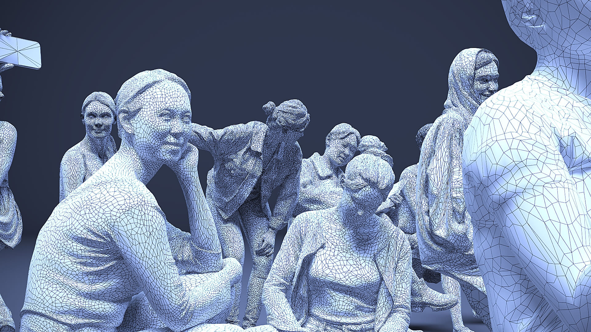 Models of People x 46 3D Model