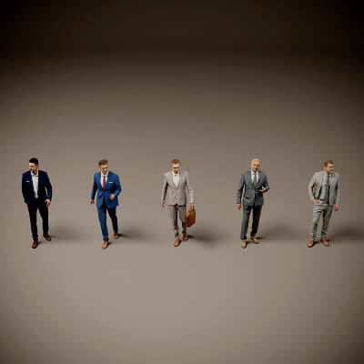 Models of People x 5 11