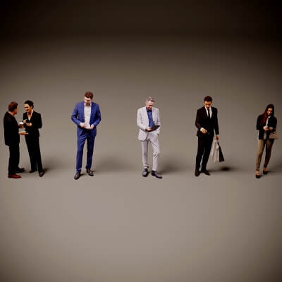 Models of People x 5 17