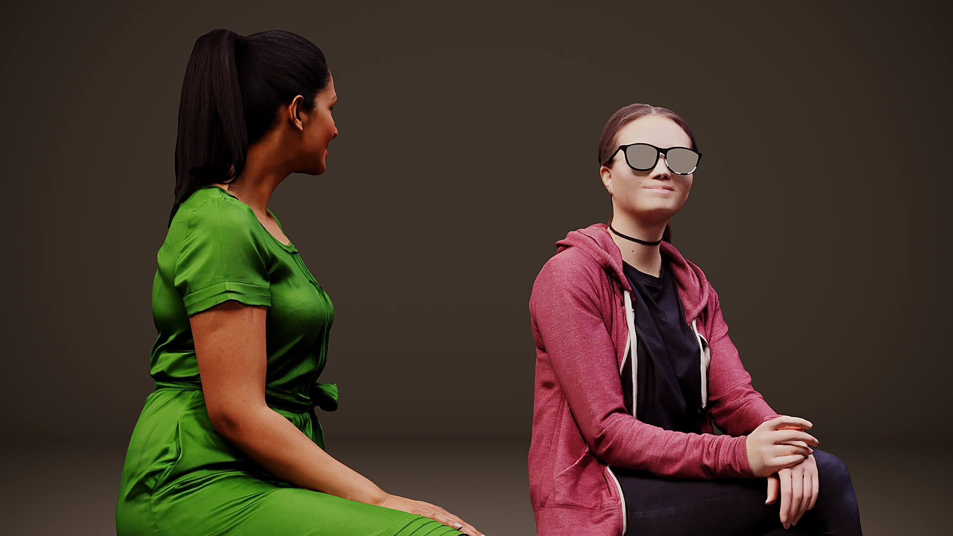 Models of People X 5 19 3D Model