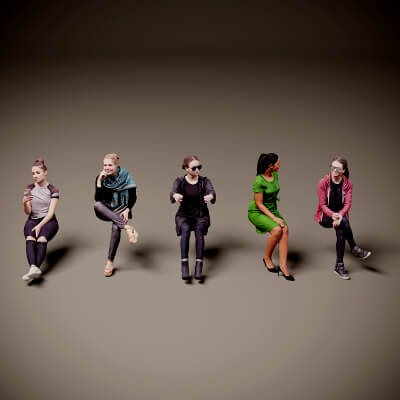 Models of People X 5 19