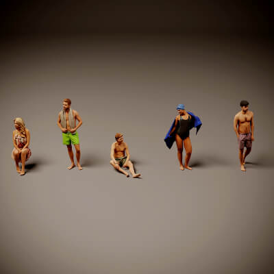 Models of People x 5 21