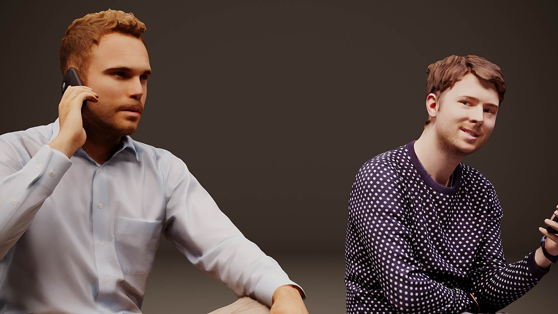 Models of People x 5 22 3D Model