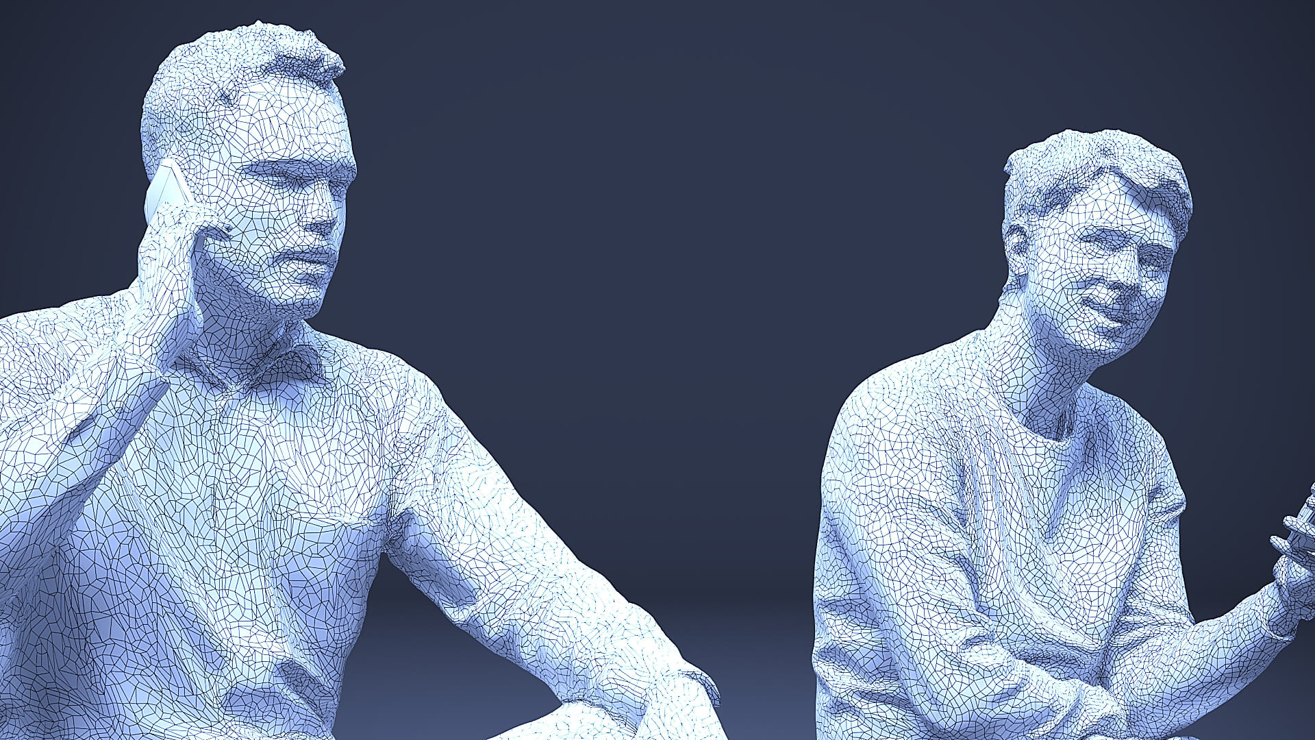 Models of People x 5 22 3D Model