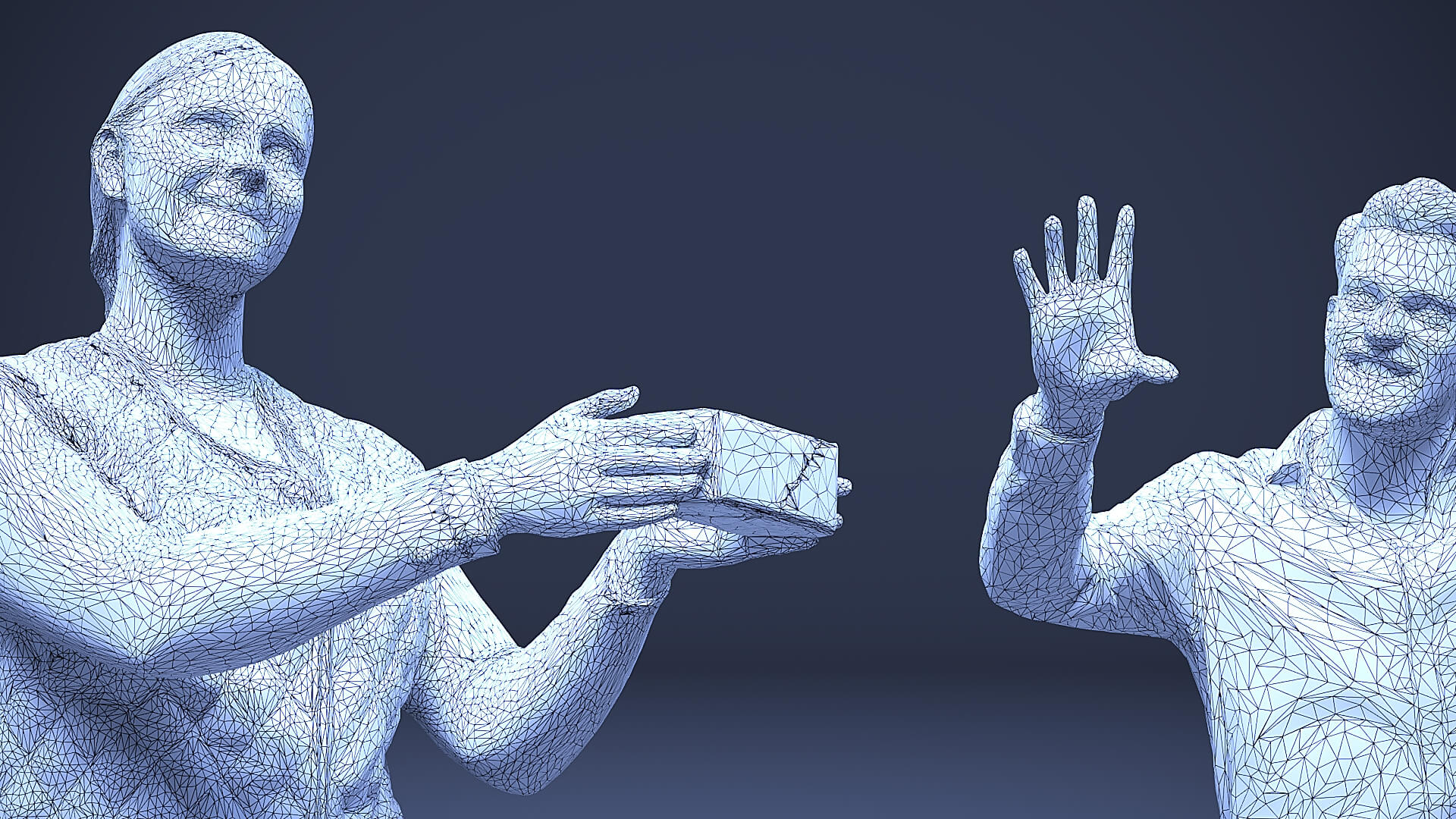 Models of People x 5 23 3D Model