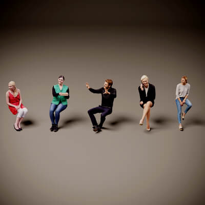 Models of People x 5 23