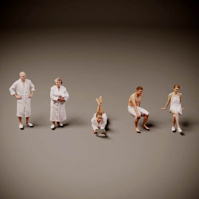 Models of People x 5 24