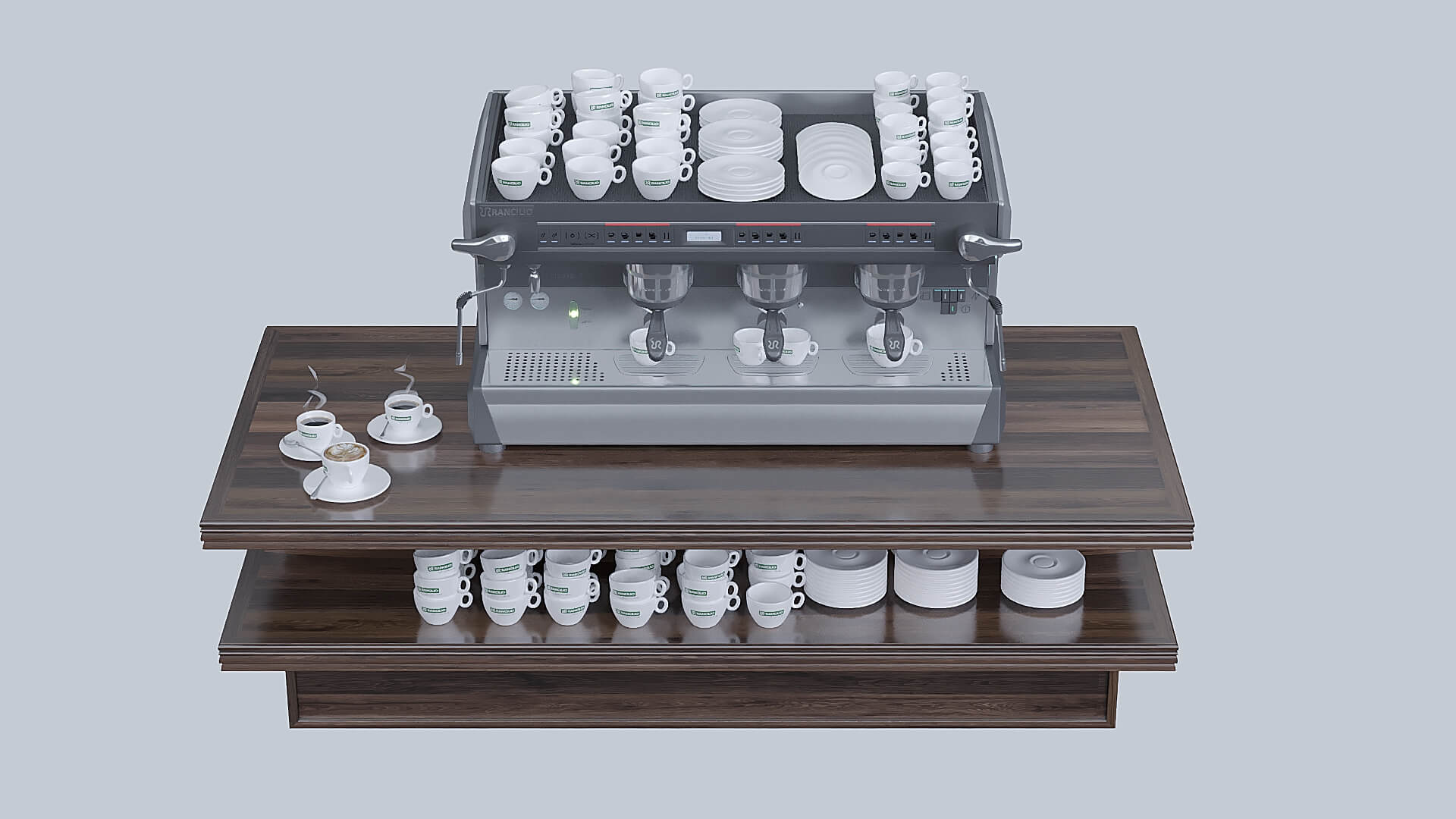 Professional Coffee Machines Rancilio 3D Model