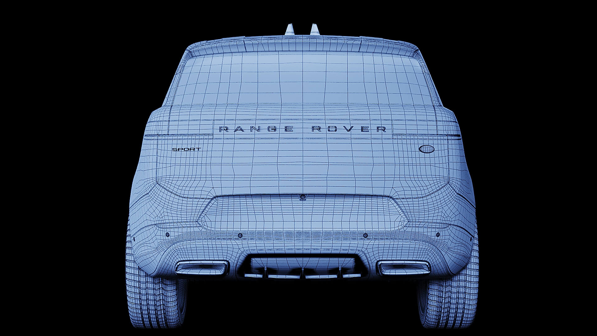 Range Rover Sport Hybrid 2024 3D Model