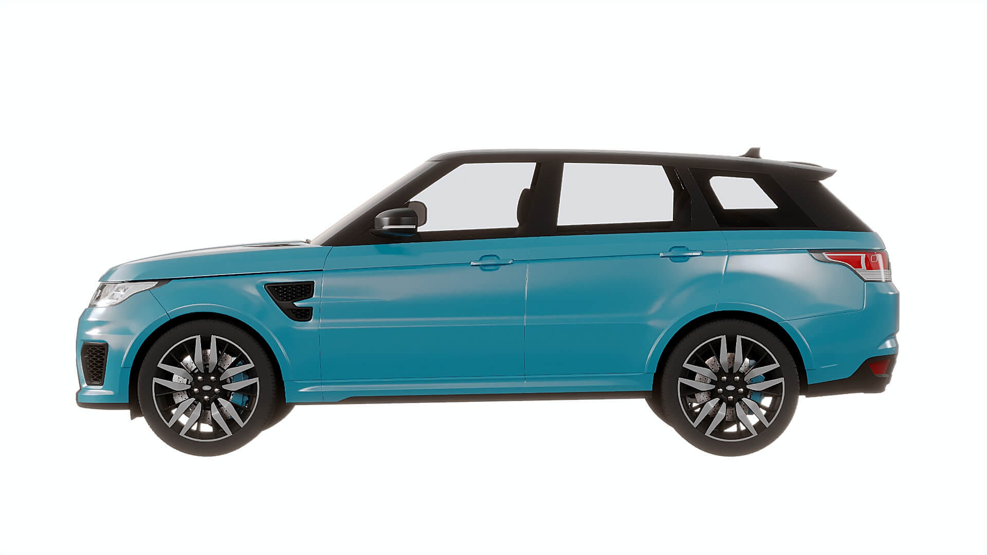 Range Rover Sport SVR 2015 3D Model