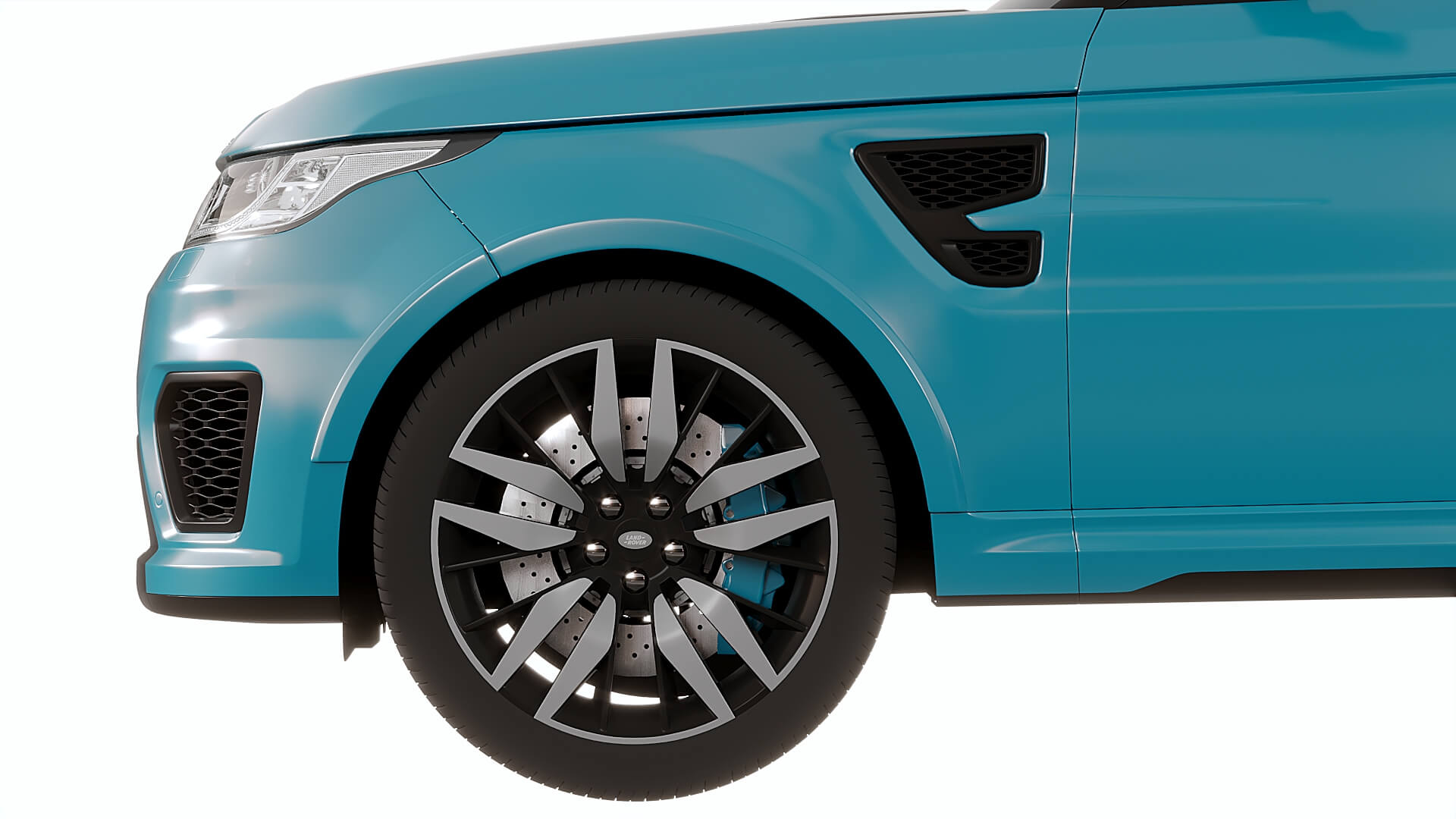 Range Rover Sport SVR 2015 3D Model