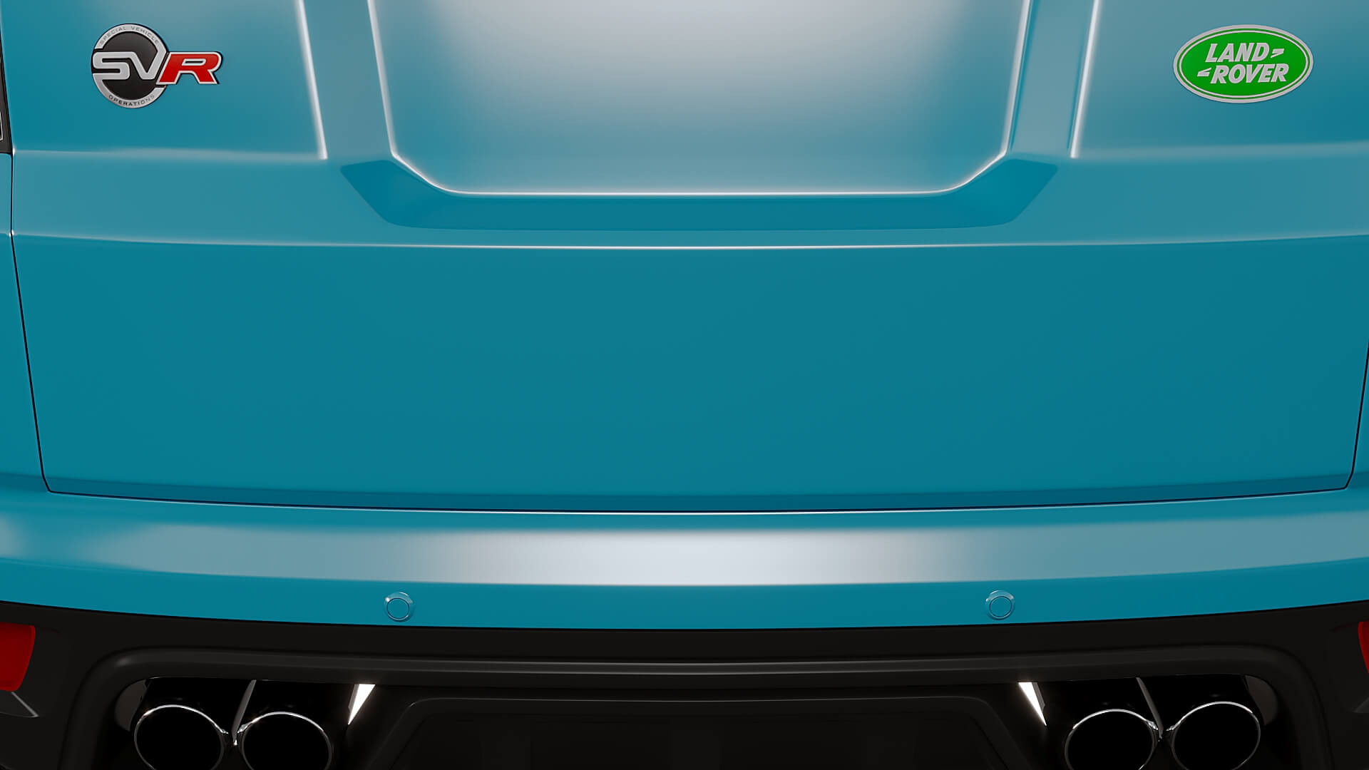 Range Rover Sport SVR 2015 3D Model