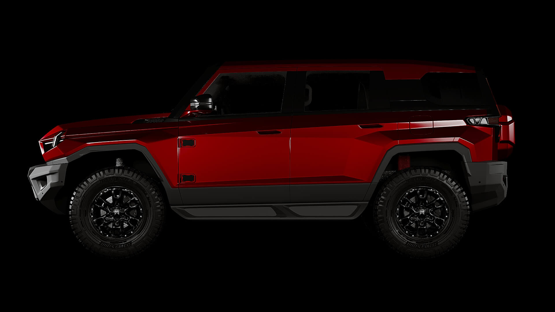 SUV Dongfeng Mengshi 917 2026 3D Model