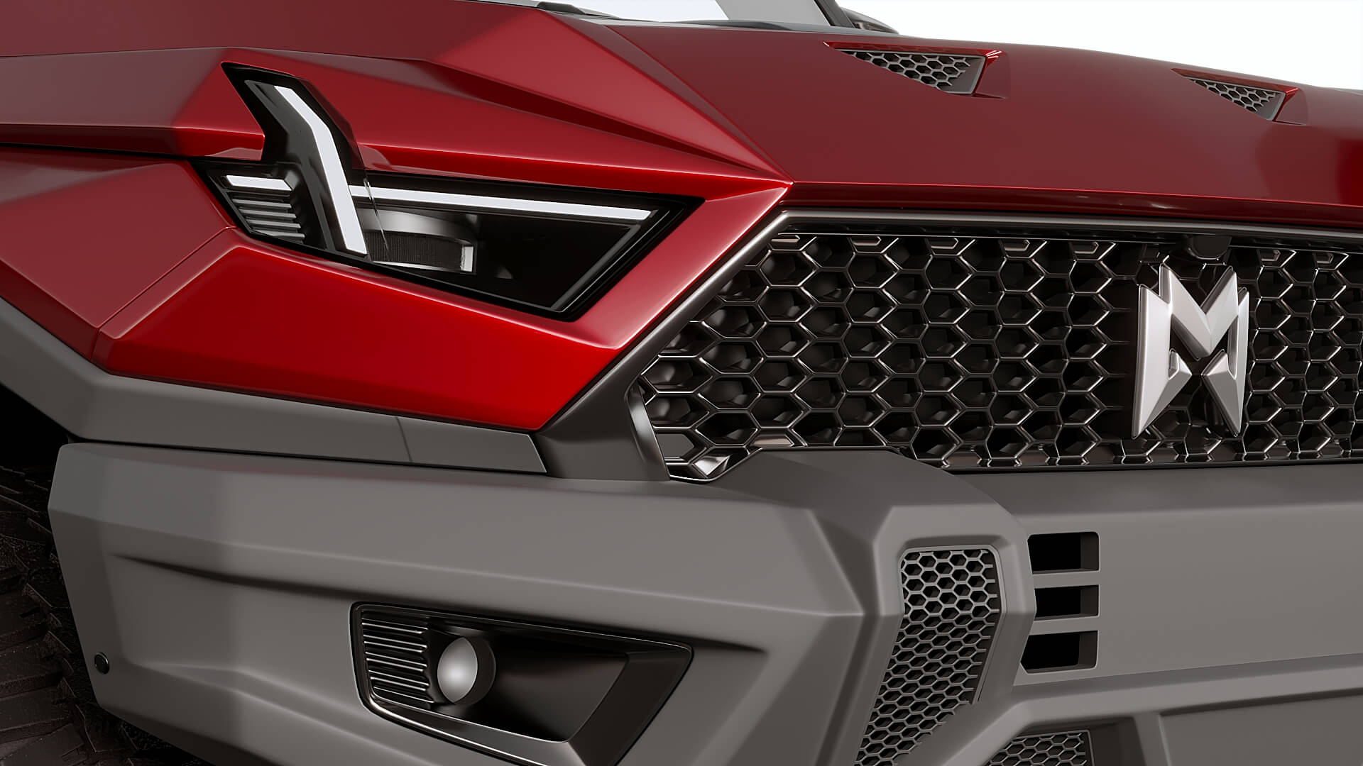 SUV Dongfeng Mengshi 917 2026 3D Model