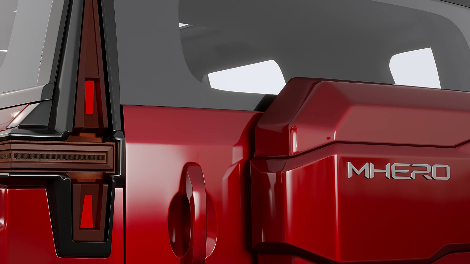 SUV Dongfeng Mengshi 917 2026 3D Model