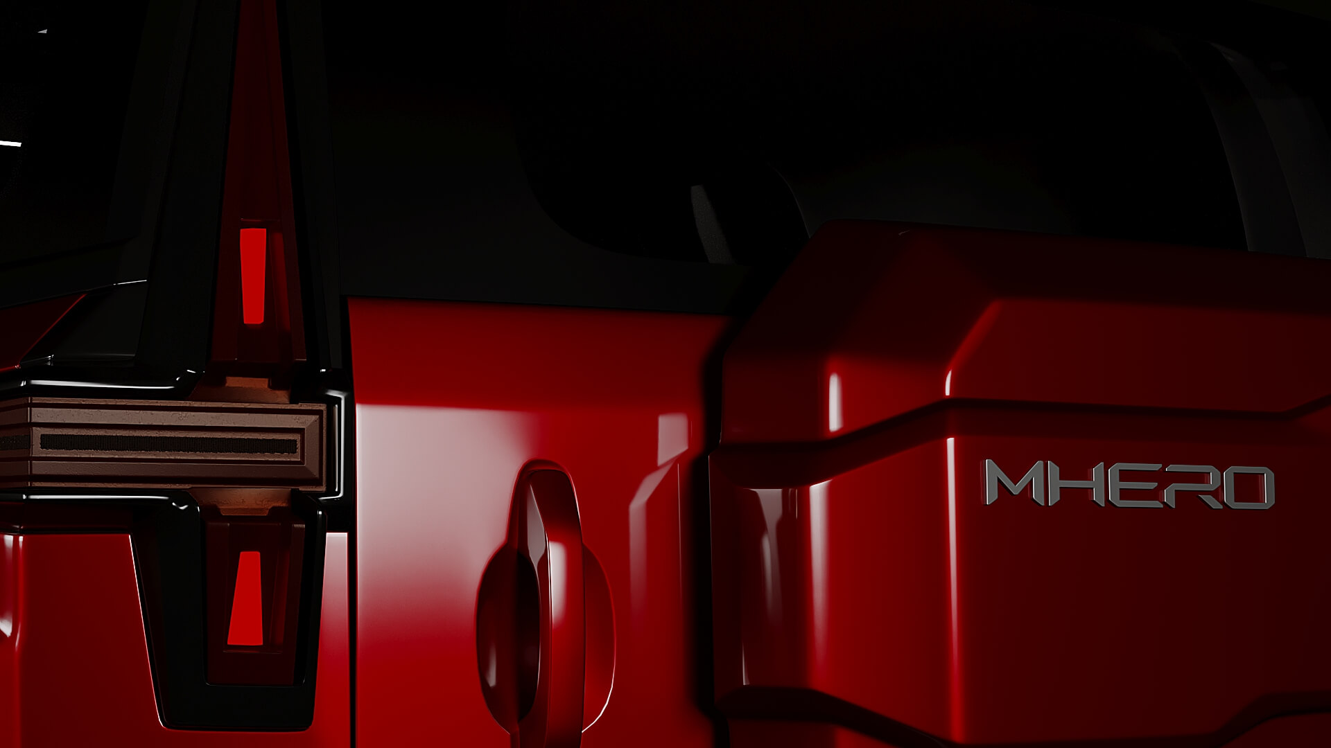 SUV Dongfeng Mengshi 917 2026 3D Model