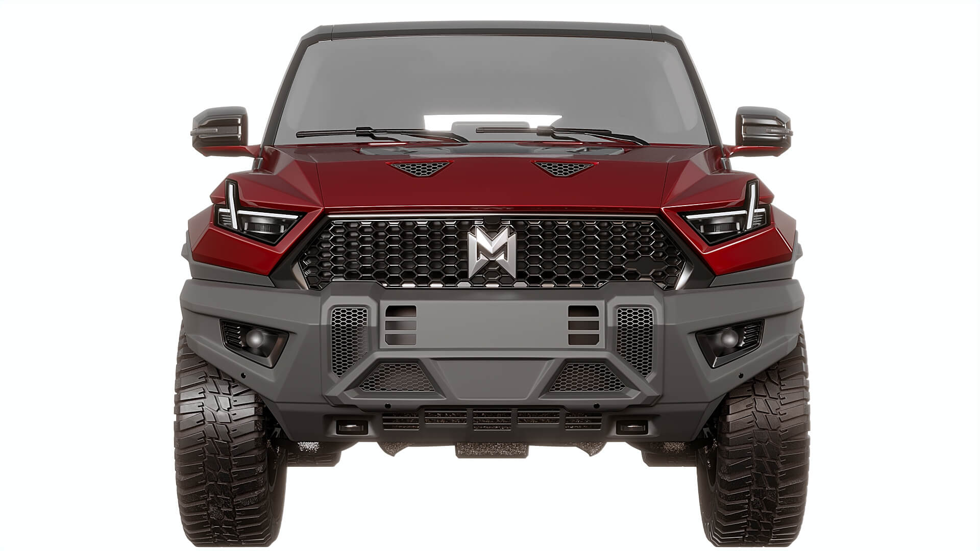 SUV Dongfeng Mengshi 917 2026 3D Model