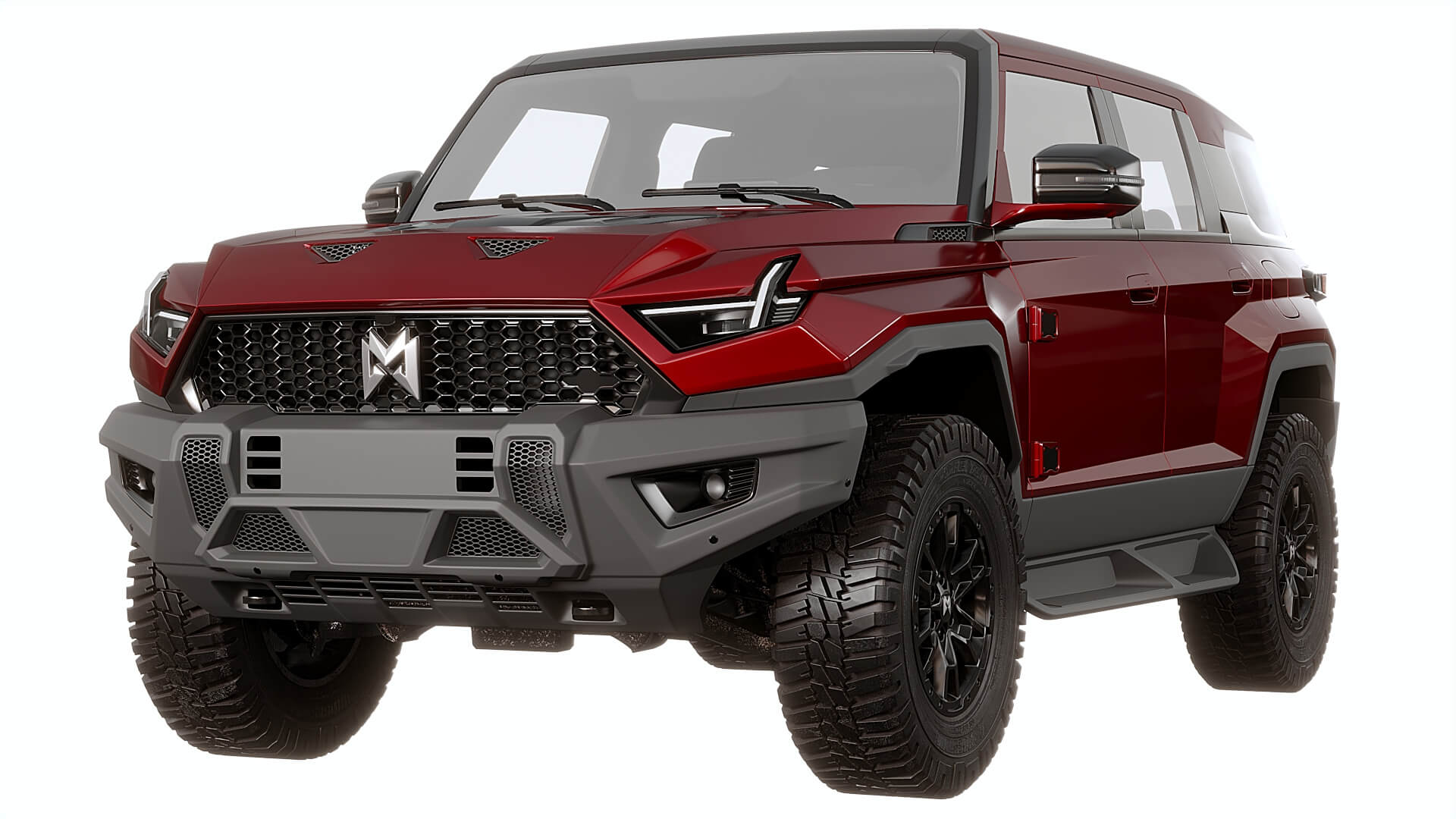 SUV Dongfeng Mengshi 917 2026 3D Model