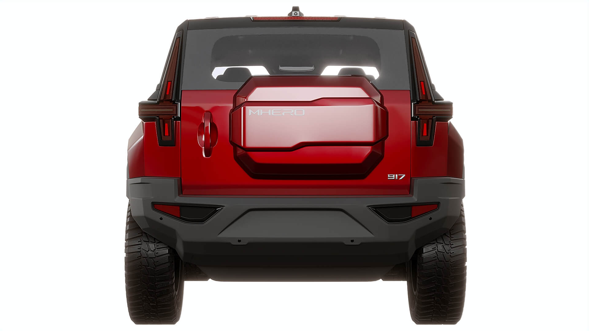 SUV Dongfeng Mengshi 917 2026 3D Model