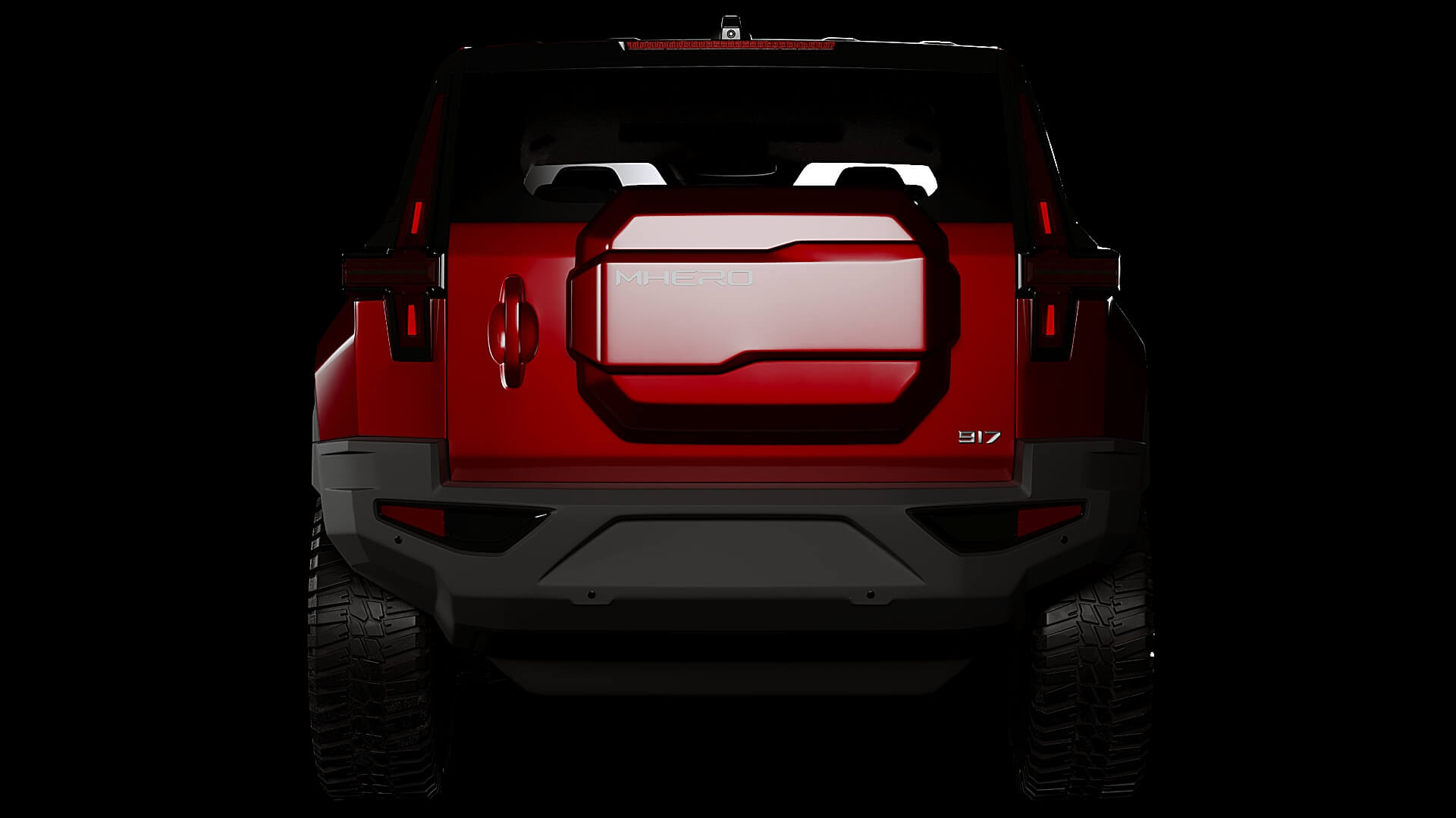 SUV Dongfeng Mengshi 917 2026 3D Model