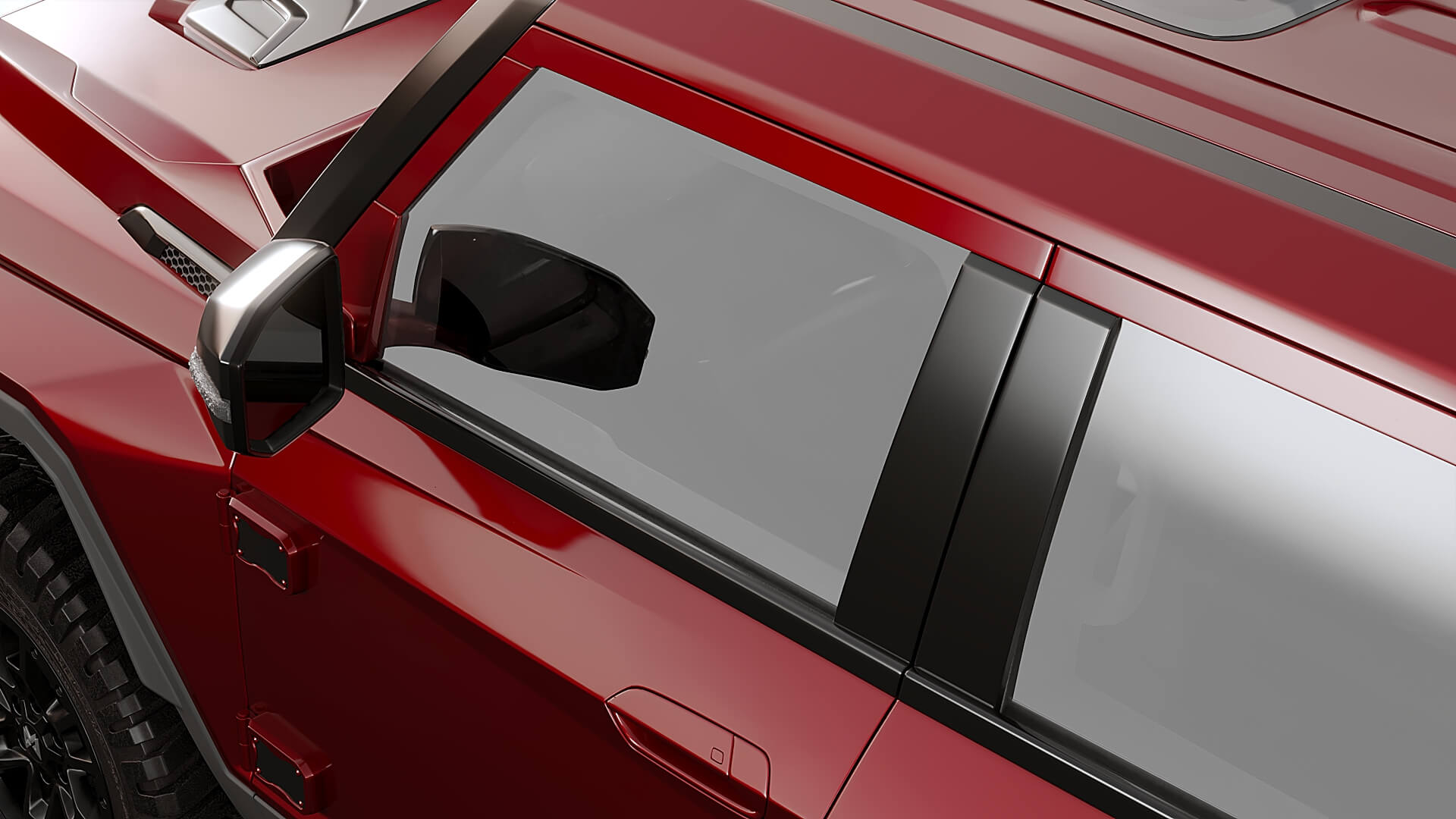 SUV Dongfeng Mengshi 917 2026 3D Model